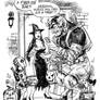 Krampus goes Trick-or-Treating