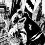 Batman Rainy Night in Gotham