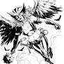 Hawkgirl sketch