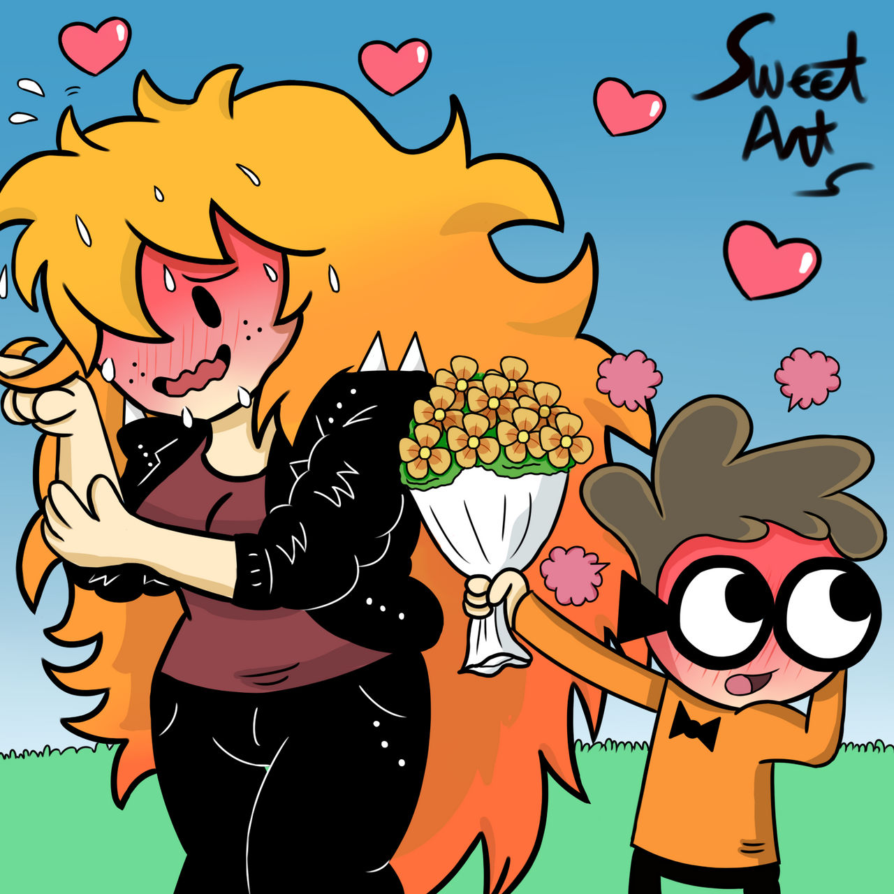 Tiger and Nerd by SweetArt99 on DeviantArt