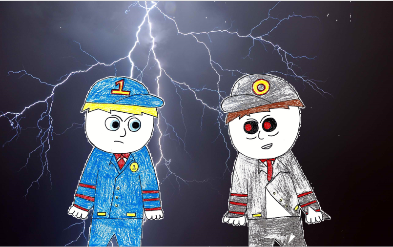 RQ- Thomas VS Timothy Humanized by BlueEngineLiz6 on DeviantArt