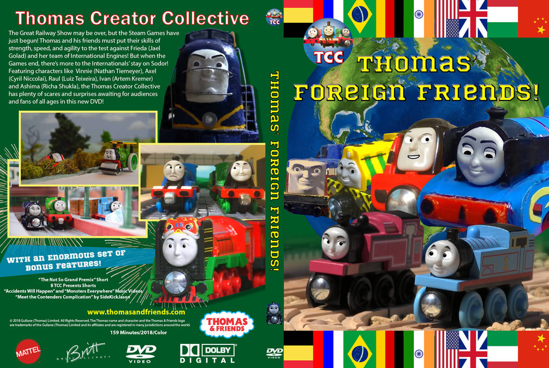 Thomas' Foreign Friends - TCC Fanmade DVD Cover by BlueEngineLiz6 on  DeviantArt