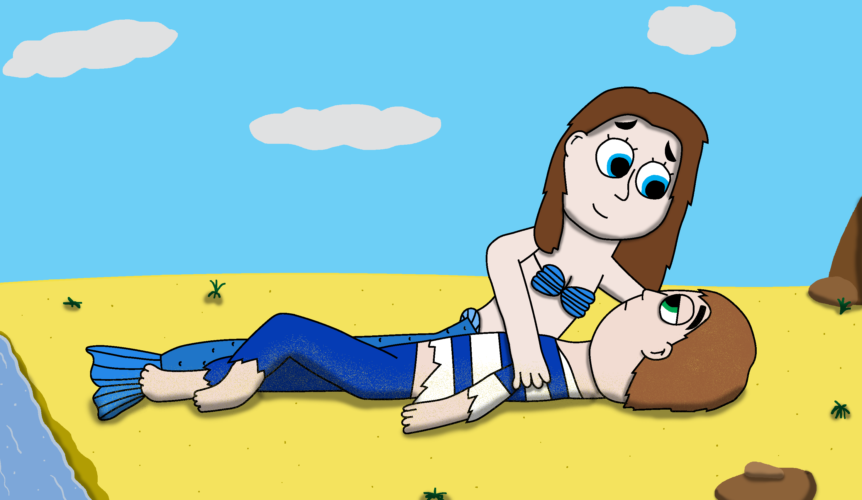 Thomas and friends top skiff and the mermaid