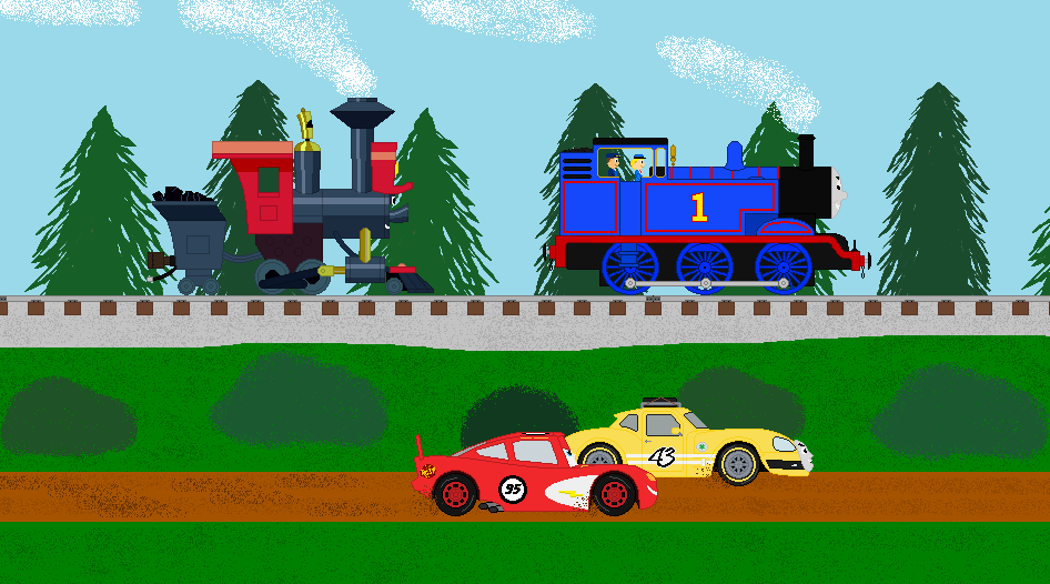 The Race Of A Crossover by BlueEngineLiz6 on DeviantArt