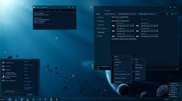 Starcraft 2 Windows Theme late preview