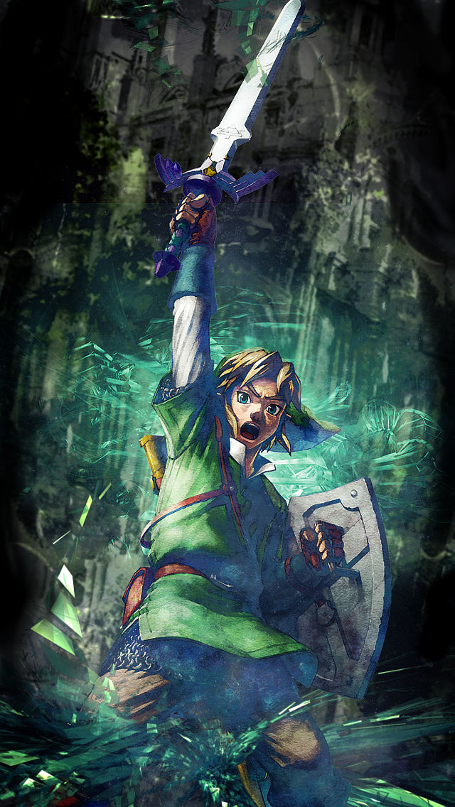 Legend of Zelda: Link iPod (5th Gen) Wallpaper by IceCreamGurl on DeviantArt