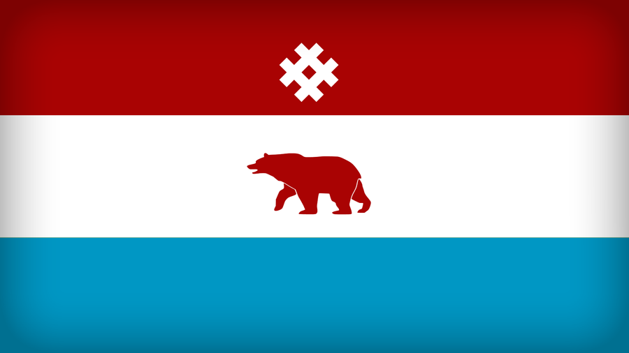 Komi-Permyak people flag 2
