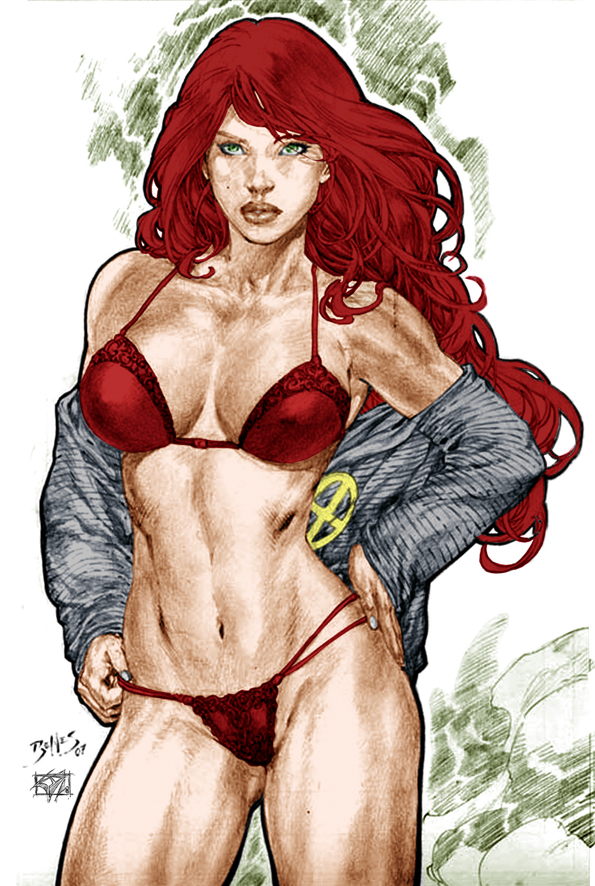 Jean Grey Art by Benes - ED