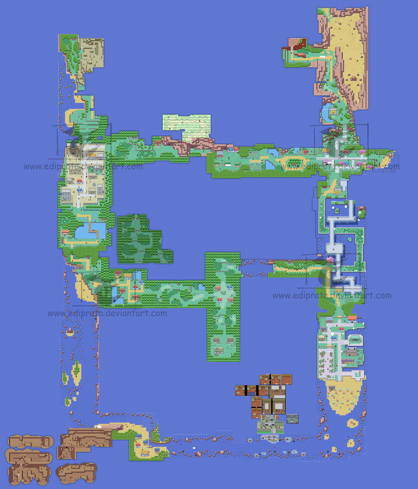 Hoenn Map by ediprata on DeviantArt