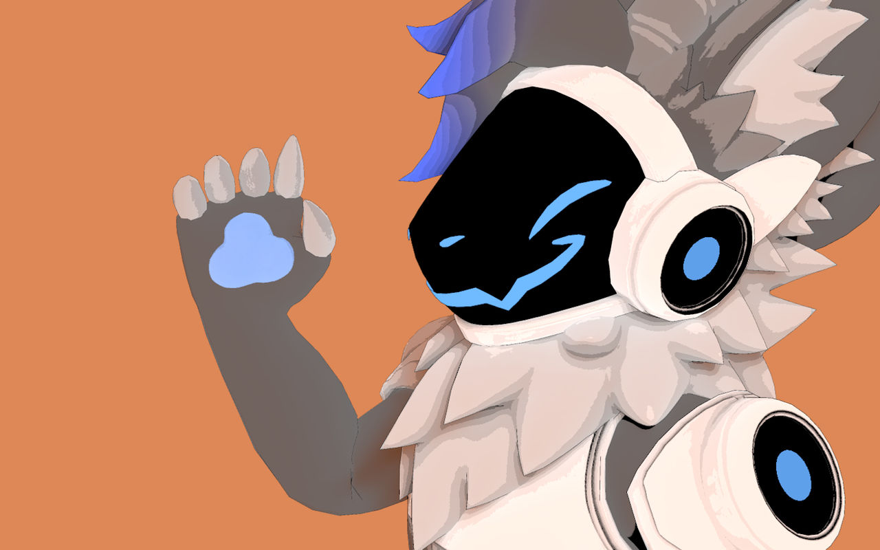 Protogen Kangaroo Protogen Render Reupload 4 by Izaise on DeviantArt