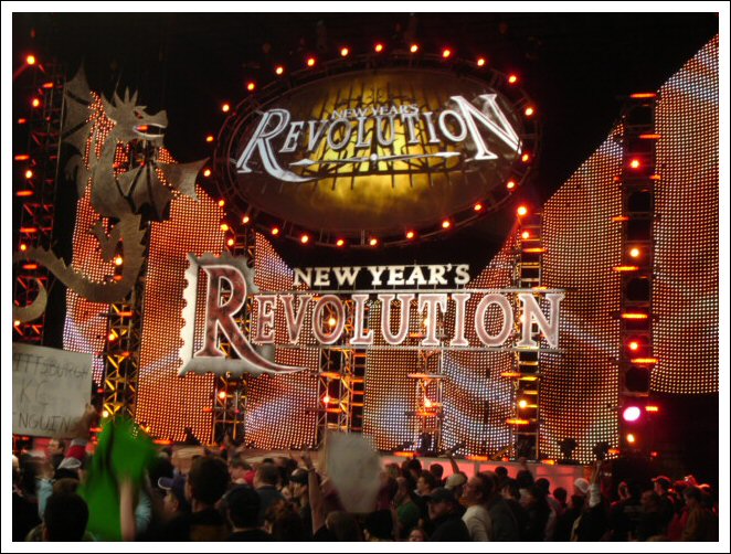 WWE Raw New Year's Revolution