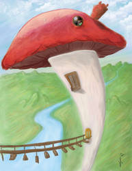 Mushroom House