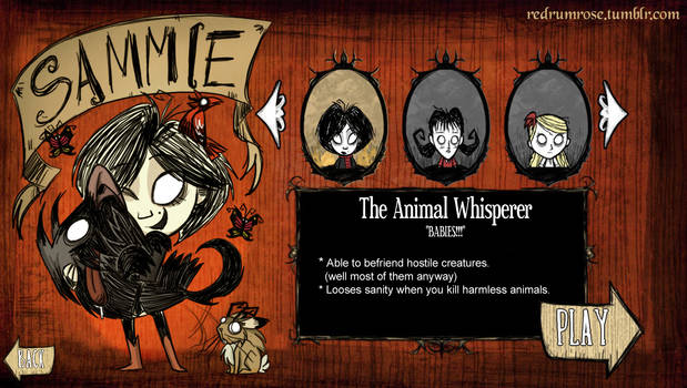 Don't Starve OC - Sammie