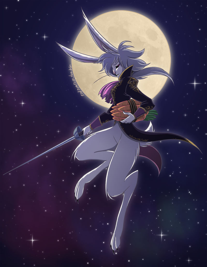 Moon Rabbit Prince by roseandthorn on DeviantArt