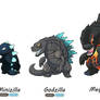 Godzilla Evolution as Pokemon