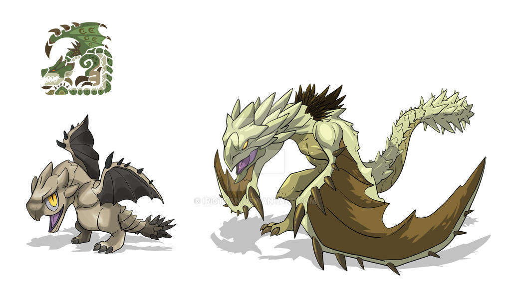 Rathian Evolution by IricTran on DeviantArt
