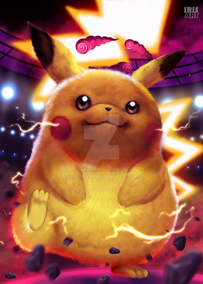 Gigantamax Pikachu by IricTran on DeviantArt