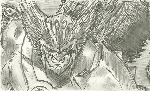 Hawkman is happy.