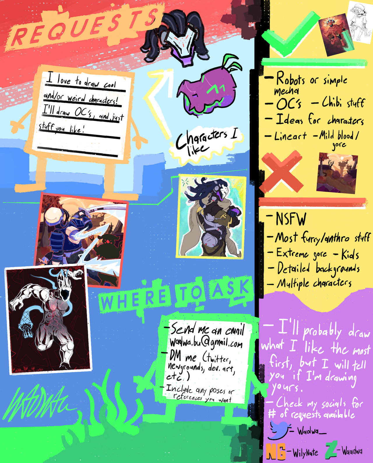 Waynil Request Deviantart Requests Page by Waadwa on DeviantArt