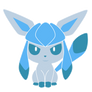 Glaceon Pokedoll label vector