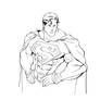 Supes inked by Roland Paris