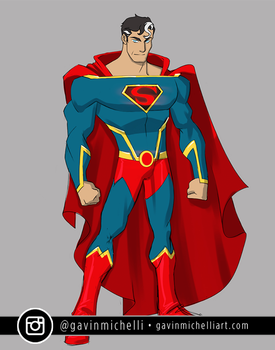 Animated Superman Design by GavinMichelli on DeviantArt