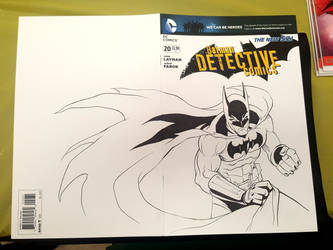 Batman Sketch Cover by GavinMichelli