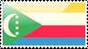 Comorian Flag Stamp