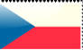 Czech Flag Stamp