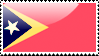 East Timorese Flag Stamp