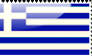 Greek Flag Stamp