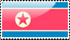 Flag of North Korea Stamp