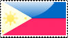 Flag of the Philippines Stamp by xxstamps
