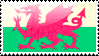 Flag of Wales Stamp