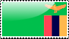 Flag of Zambia Stamp