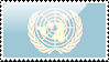 Flag of United Nations Stamp