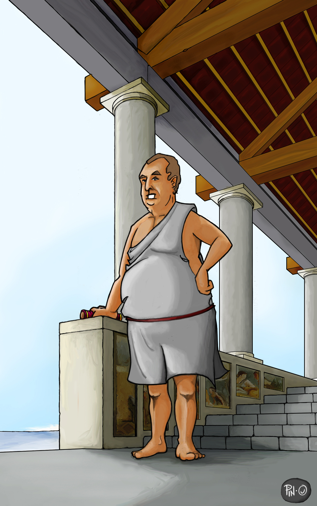 fat roman senator by PinPastor on DeviantArt