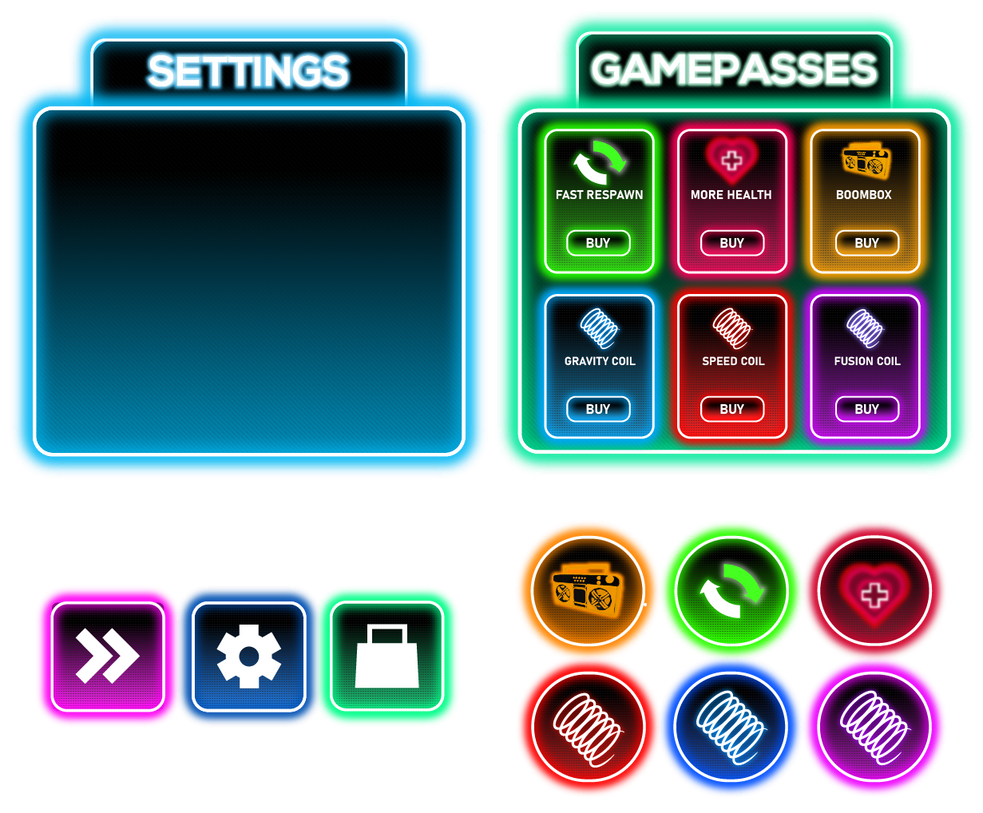 Obby Gui Layout Laser Obby GUI by Reooooooo on DeviantArt
