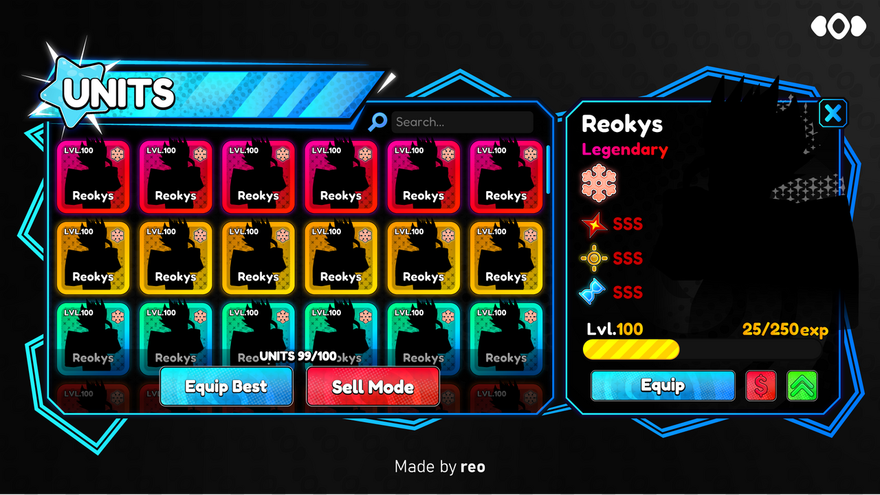 Animo Inventory Anime Style Inventory UI by Reooooooo on DeviantArt