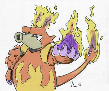 May 10 - Magmar Colored