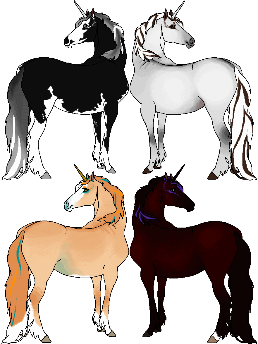 Adoptable Lustre RP Unicorns - WINNERS