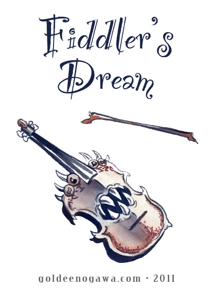 Fiddler's Dream - cover art by GoldeenHerself on DeviantArt