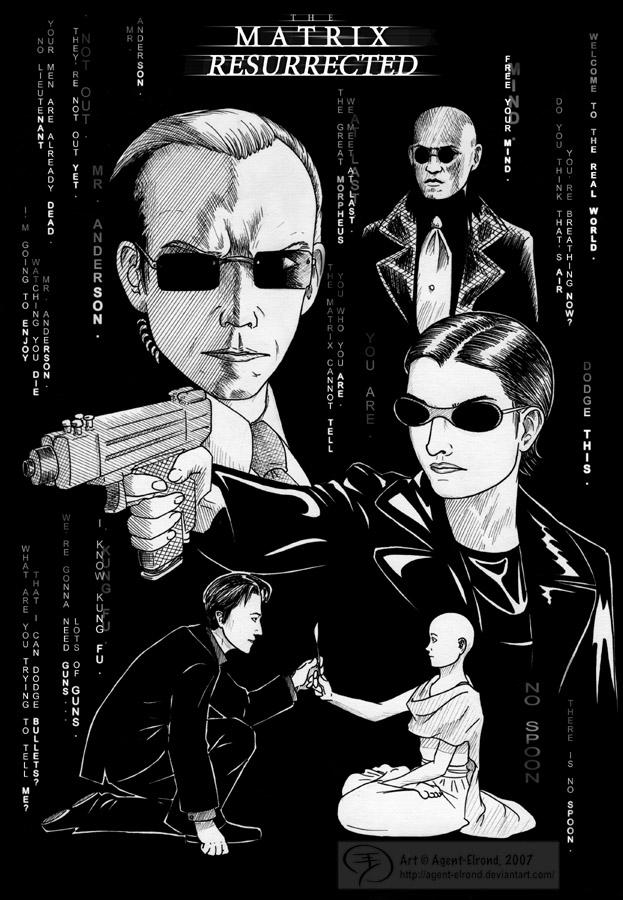 Matrix Resurrected by GoldeenHerself on DeviantArt