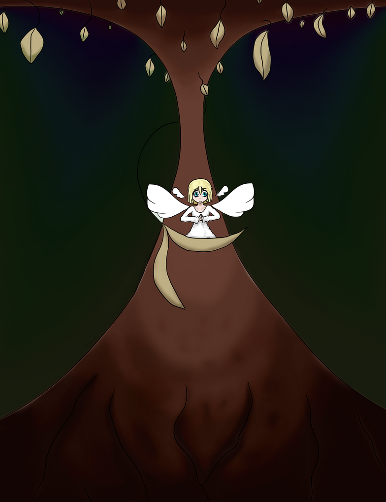 Angel Tree Animation The angel and the tree by kohaku000 on DeviantArt