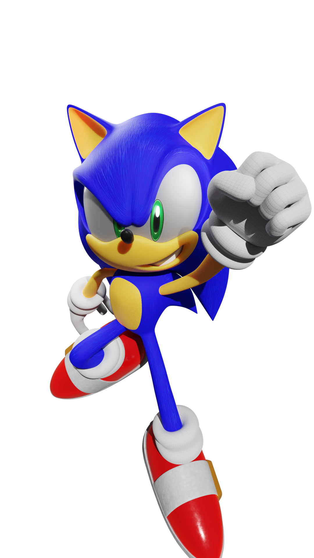 Sonic The Hedgehog 2006 Pose Render by TBSF-YT on DeviantArt