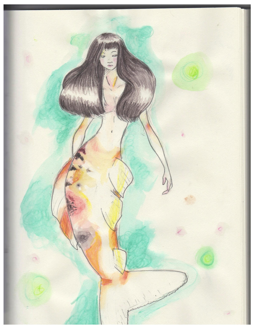 Koi Fish Mermaid