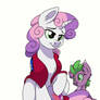 Sweetie Belle and Hedgewing