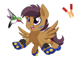 Scootaloo x Rumble: Jump Start