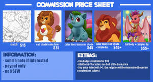 Commission Price Sheet 2017 (2 of 2)