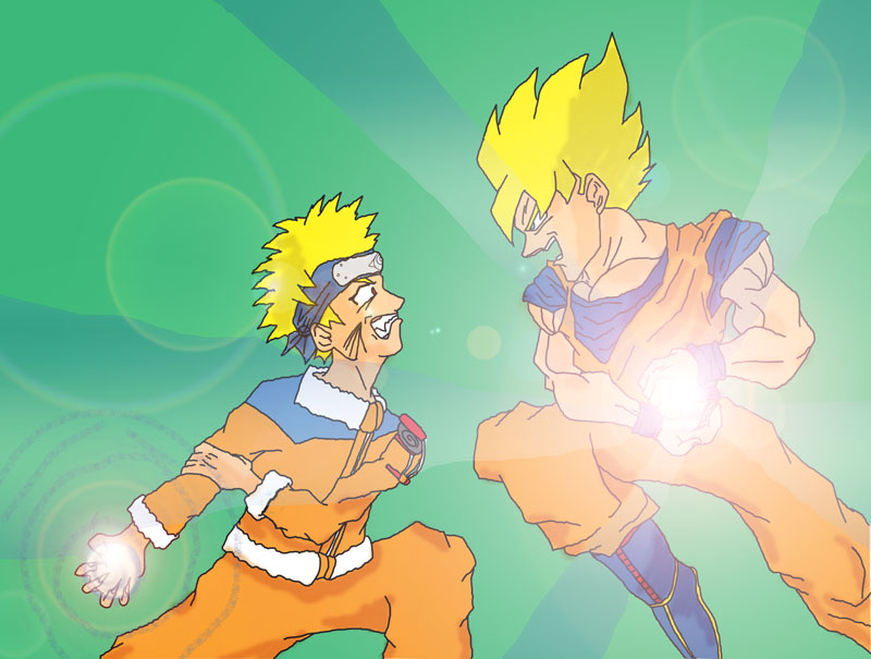 DBZ: Road to Super - Goku vs Naruto by ArbyMaster458 on DeviantArt